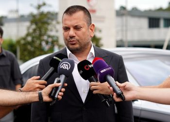 Trabzonspor Başkanı Ertuğrul Doğan, TFF Başkanı Büyükekşi’yi ziyaret etti