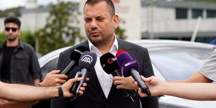 Trabzonspor Başkanı Ertuğrul Doğan, TFF Başkanı Büyükekşi’yi ziyaret etti