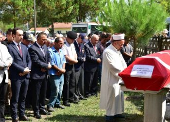 Kıbrıs Gazisi son yolculuğuna uğurlandı