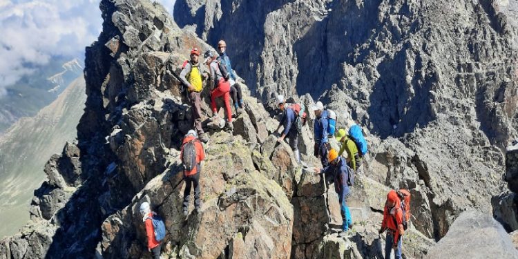 Kayserili Dağcılar Kaçkar’a Tırmandı