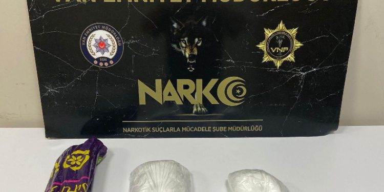 Van’da uyuşturucu operasyonu
