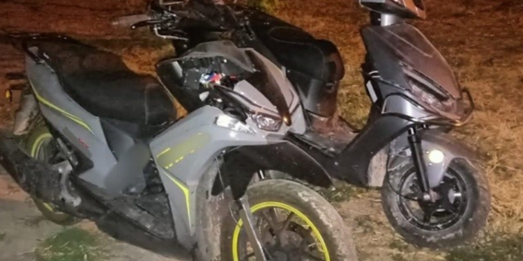 Motosiklet hırsızı yakayı ele verdi