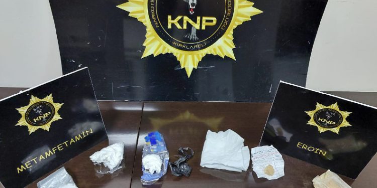 Kırklareli’nde uyuşturucu operasyonu