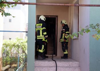 Kayseri’de ev yangını