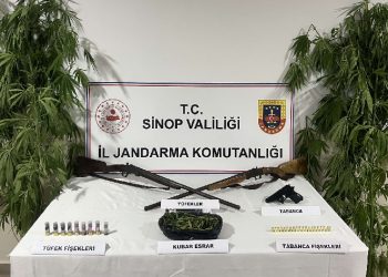 Sinop’ta jandarmadan uyuşturucu operasyonu