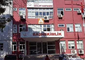 Hastane bahçesinden silah sesleri yükseldi