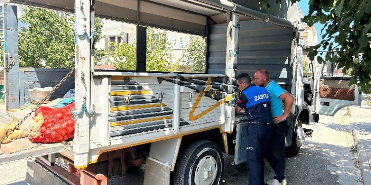 Seyyar satış yapan şahsa ceza