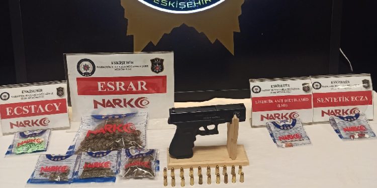 Eskişehir’de uyuşturucu operasyonu