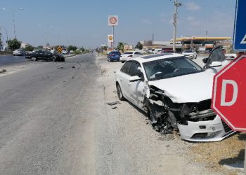 Otomobillerin hurdaya döndüğü kaza