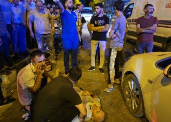 Adıyaman’da motosiklet ile otomobil çarpıştı