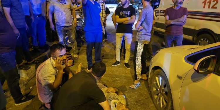 Adıyaman’da motosiklet ile otomobil çarpıştı