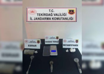 Tekirdağ’da uyuşturucu operasyonu