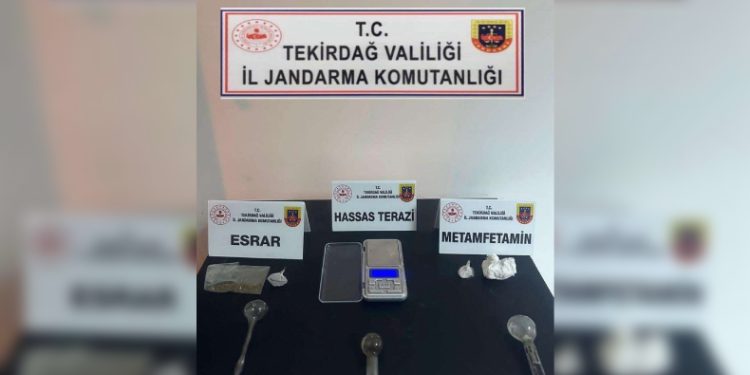 Tekirdağ’da uyuşturucu operasyonu