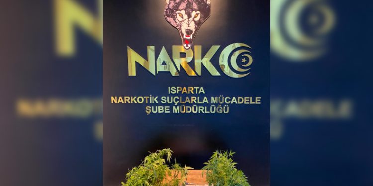 Isparta’da uyuşturucu operasyonu