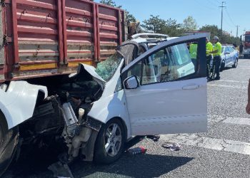 Tekirdağ’da feci kaza ve gözyaşı