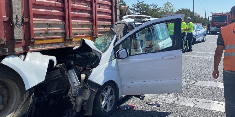 Tekirdağ’da feci kaza ve gözyaşı