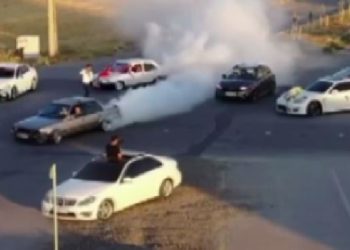 Düğün konvoylarında maganda tehlikesi