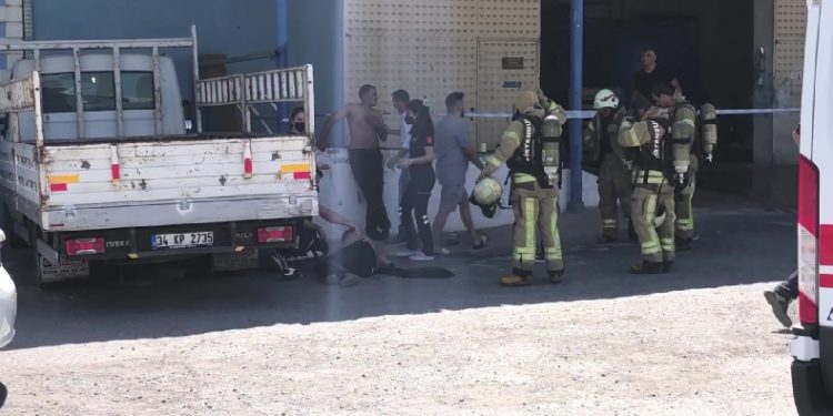 İş yerinde kimyasal madde sızıntısı