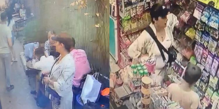 Önce çaldı sonra markette harcadı