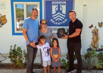 Bodrum’da bir firari maymun