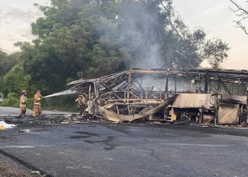 Meksika’da otobüs kazası