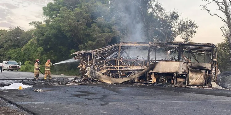 Meksika’da otobüs kazası