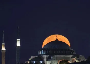 “Süper Ay” manzaraları