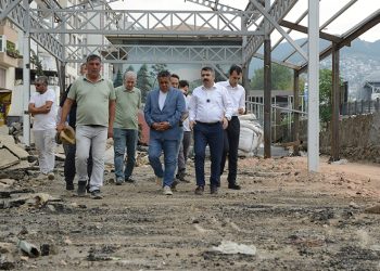 Gökdere’de çalışmalar devam ediyor