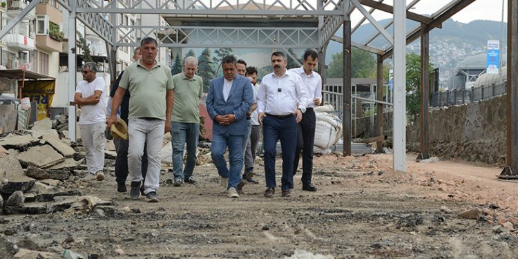 Gökdere’de çalışmalar devam ediyor