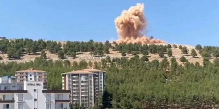 Adıyaman’da dinamit paniği