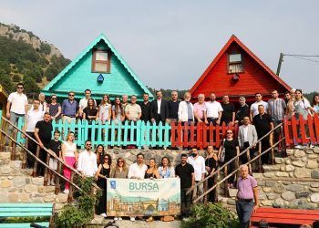 Bursa’da doğa ile iç içe bir park