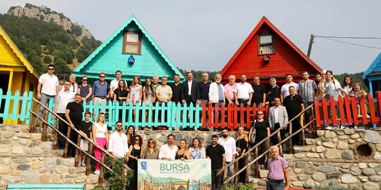 Bursa’da doğa ile iç içe bir park
