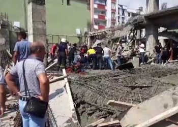 Hatay’da inşaatta göçük