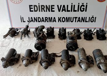 Araç şarj dinamosu ele geçirildi