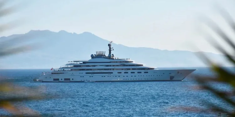 O lüks yat Bodrum’da