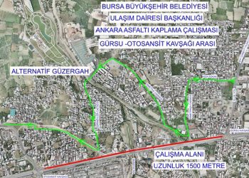 Ankara yolunda trafik düzenlemesi