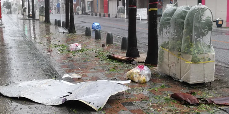 Japonya’yı Khanun Tayfunu vurdu