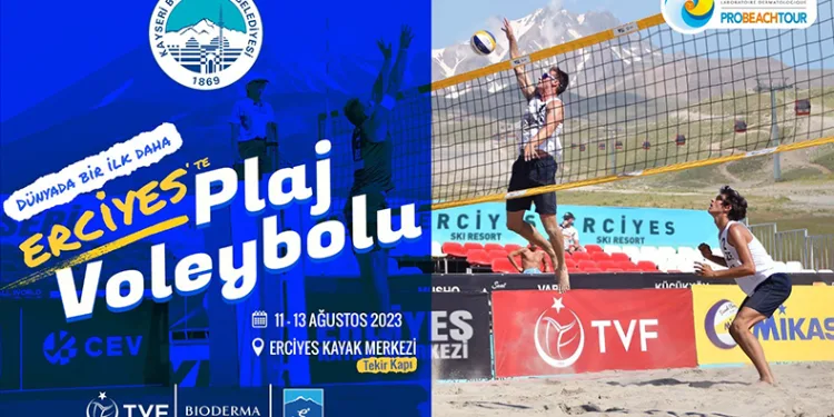 Dünyada ilk kez dağda ‘plaj voleybolu’ oynanacak