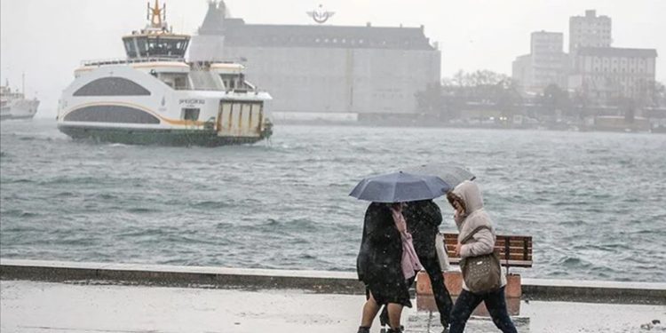 Marmara Bölgesi için fırtına uyarısı