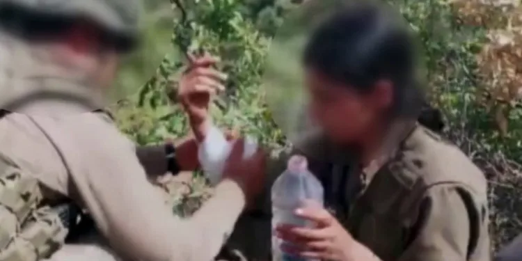 Kadın teröristten Türk askerine iltifat