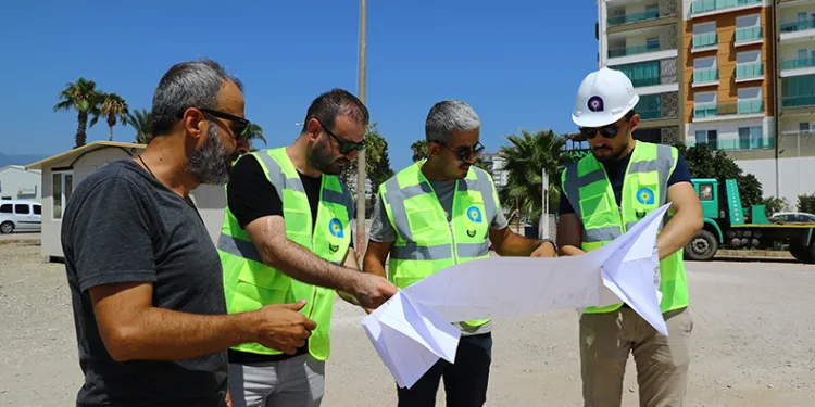Kumluca Stadyum projesi için ilk kazma vuruldu