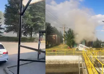 Trafo patladı, fabrika 1 gün tatil edildi