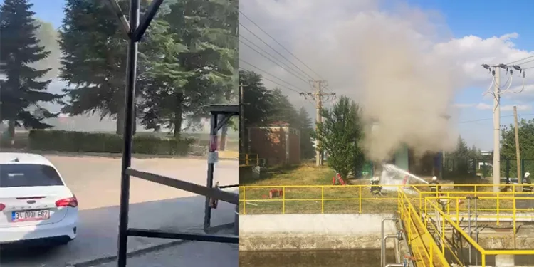 Trafo patladı, fabrika 1 gün tatil edildi