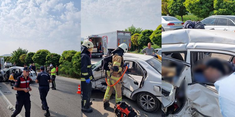 Bursa’da feci trafik kazası