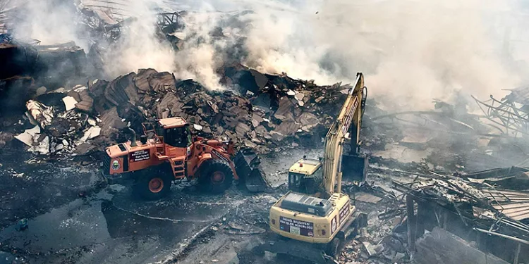 İnegöl’de yangın seferberliği