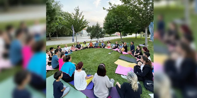Nilüfer’de yogaya büyük ilgi