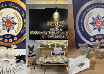 Bursa’da uyuşturucu operasyonu: 188 gözaltı