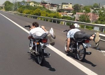 Motosiklet cambazlarına rekor ceza