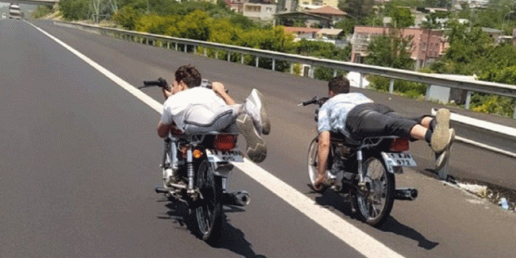 Motosiklet cambazlarına rekor ceza