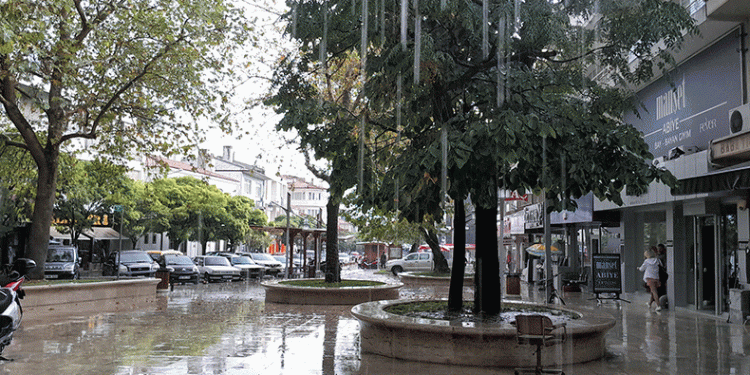 Muğla’yı serinleten yağış